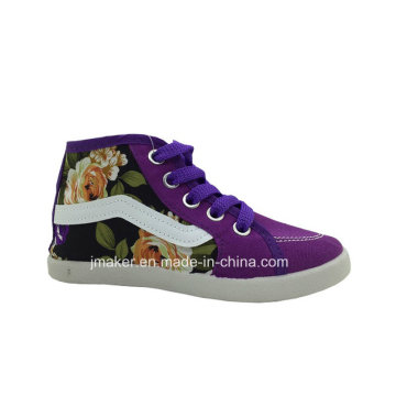 China Großhandel Kinder High Top Canvas Schuhe (H267-S)